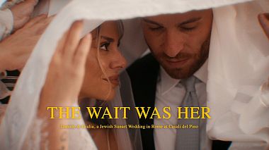Videograf Antonio De Masi din Bologna, Italia - The Wait Was Her – Daniele & Giulia, a Jewish Sunset Wedding in Rome at Casali del Pino, nunta