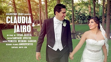 Videographer Cesar Acosta from Mexico City, Mexique - Claudia & Jairo - Short Film, engagement, event, humour, wedding