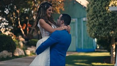 Видеограф Tom Bass, Тель-Авив, Израиль - Rotem & OR Wedding, аэросъёмка, свадьба