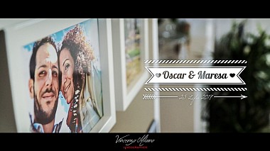 Видеограф Vincent Milano, Реджо Калабрия, Италия - Oscar & Maresa - Wedding Trailer, reporting, wedding