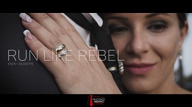 Видеограф Vincent Milano, Реджо-ди-Калабрия, Италия - Run like rebel | Enza e Giuseppe, репортаж, свадьба