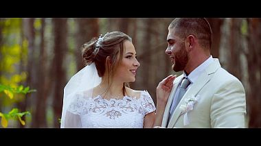 Βιντεογράφος Ali DZHANATLIEV από Ζαπορίζια, Ουκρανία - Обзорный клип Роман Настя, wedding