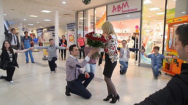 Filmowiec Florian Barko z Braszów, Rumunia - Flash mob Proposal, wedding