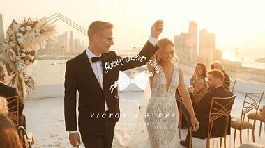 Видеограф Morning Jacket Films - Dubai, Дубай, Обединени арабски емирства - Dubai Wedding Videographer - FIVE Palm Dubai - Stunning Penthouse Rooftop Sunset Wedding, wedding
