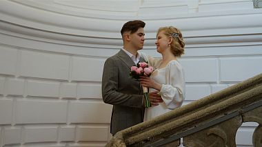 来自 莫斯科, 俄罗斯 的摄像师 Anna Troshina - Екатерина & Борис | Особняк Спиридонова, engagement, reporting, wedding