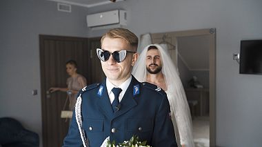 Videographer Skadrowany Kreatywne Filmowanie from Lodz, Poland - Police on wedding! Provost's brawl and the bride has a beard!, wedding