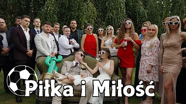 Videógrafo Skadrowany de Łódź, Polonia - Tinder, Piłka Nożna, Miłość | Łódzkie Wesele | Justyna & Maciej, training video, wedding