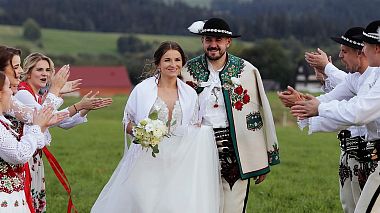 Videograf Zakręcony  Kadr din Krosno, Polonia - K+B, nunta