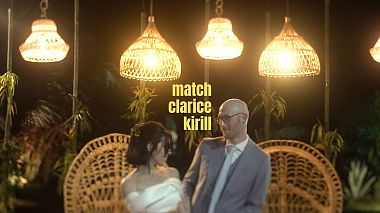 Videograf Não é foto, é Filme! din Rio de Janeiro, Brazilia - Deu Match - Clarisse e Kirill, nunta