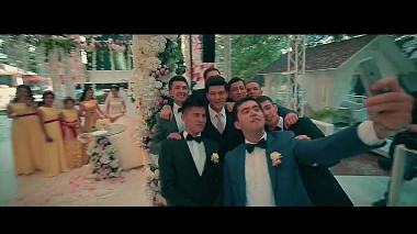 Видеограф GOLD VISION GROUP, Ташкент, Узбекистан - Wedding Highlights (Bosit & Shahzoda), аэросъёмка, детское, музыкальное видео, свадьба