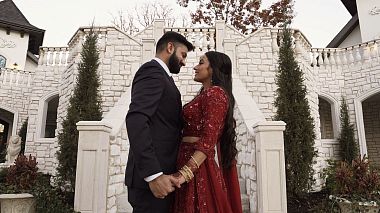 Videographer Christopher Arce from Fort Worth, Spojené státy americké - Indian Wedding Highlight At Brighton Abbey Aubrey TX, anniversary, drone-video, engagement, showreel, wedding