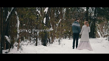 Видеограф Ilya Papruga, Минск, Беларусь - warm in the winter, бэкстейдж, свадьба