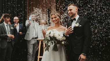 Βιντεογράφος KRUPA PHOTOGRAPHY από Όλστυν, Πολωνία - Jessi & Dennis - Wedding Movie in Spichlerz Wąsowo, reporting, wedding