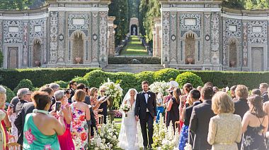 Videograf Danilo  Grassi din Milano, Italia - || Kate and Daniel ||  Villa d' Este  Como Lake, filmare cu drona, nunta