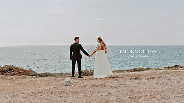 Видеограф Enrico Mazzotta, Лечче, Италия - FALLING IN LOVE | Sebastiano & Paola, аэросъёмка, свадьба