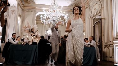 Videógrafo Wedding Movie Team de Bréscia, Itália - Elena + Dario  /  the Great Getsby, wedding
