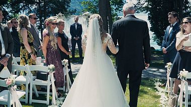 Видеограф Piotr Tsvyd, Прага, Чехия - Wedding in Switzerland, Lugano lake, свадьба