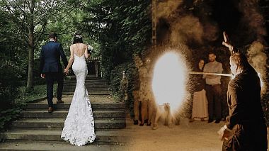 Videografo Krisztian Bazsa da Debrecen, Ungheria - Timi & István | Wedding Highlights (Barabás Villa, Émile), wedding