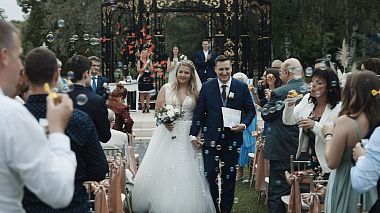 Βιντεογράφος Krisztian Bazsa από Ντεμπρέτσεν, Ουγγαρία - Zsófi & Ricsi | Wedding Highlights, drone-video, wedding