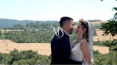 Видеограф Massimiliano Biocco, Кампобассо, Италия - Marco e Ambra - Casale di Polline, аэросъёмка, свадьба, событие