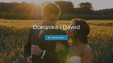 Varşova, Polonya'dan Now Wedding Films kameraman - Dominika i Dawid - Sala Mediolan, düğün
