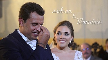 来自 圣若昂－德尔雷伊, 巴西 的摄像师 Morandi Fotocinegrafia - Filme Andrea e Maurício, drone-video, engagement, wedding
