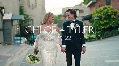 Videógrafo Tom Guest de Kitchener, Canadá - Chloe & Tyler // Elora Mill, Ontario // Wedding Highlight, wedding