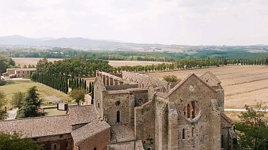 Відеограф Paul Palladino, Флоренція, Італія - Wedding at San Galgano Abbey, drone-video, event, wedding