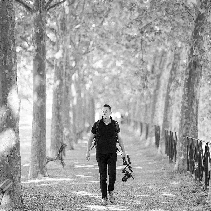 Videographer Paul Palladino