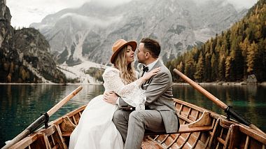 Видеограф Perspective fotografia & film, Познань, Польша - Dolomites Wedding Trailer | W&A | Lago Di Braies | Perspective fotografia & film, свадьба