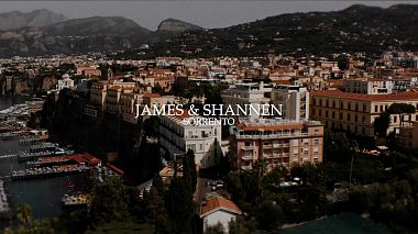 Видеограф Stanislav Barachevsky, Прага, Чехия - James & Shannen | Sorrento, Italy, аэросъёмка, свадьба, событие