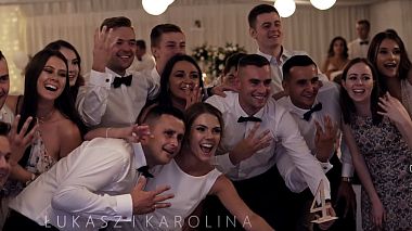 Lublin, Polonya'dan Regiowizja Konrad Flis kameraman - Karolina i Łukasz, düğün
