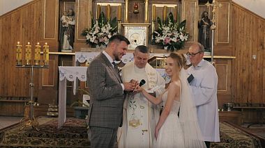 Lublin, Polonya'dan Regiowizja Konrad Flis kameraman - Kasia & Kuba, düğün
