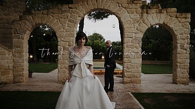 Filmowiec Giovanni Tancredi z Potenza, Włochy - Thank you for loving me - ShortFilm, wedding