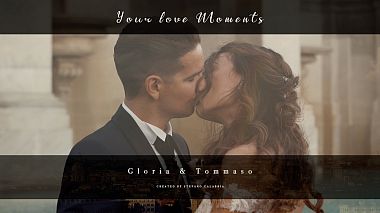 Видеограф Stefano Calabria, Рим, Италия - Gloria e Tommaso In Rome, wedding