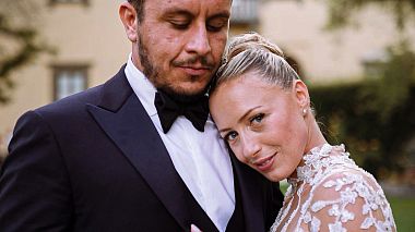 Видеограф Lumen Wedding Films, Флоренция, Италия - F + S // Wedding Trailer in Villa Bernardini / Lucca.mp4, аэросъёмка, свадьба