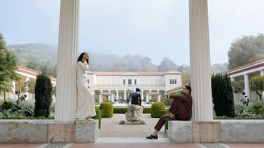 Videografo YUKO WEDDINGS da Los Angeles, Stati Uniti - Rashi and Sajan at Getty Villa, Malibu, CA, engagement