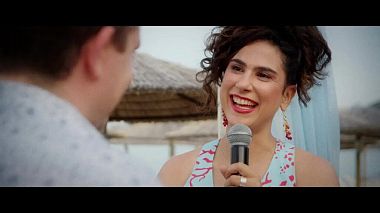 来自 萨罗尼加, 希腊 的摄像师 Photoshooters White - Aris & Nikoleta - Elopement in Sarti, Greece, event, wedding