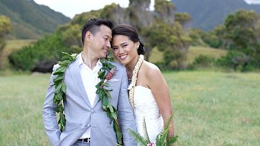 Filmowiec Charles Hnl z Honolulu, Stany Zjednoczone - Melissa (Meme) + Mike Wedding Film, wedding