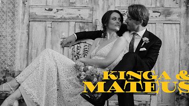 Videographer Arkadiusz Malecki from Posen, Polen - Kinga + Mateusz | wedding highlights, wedding