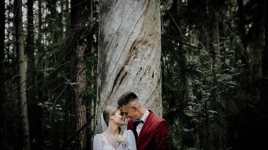 Varşova, Polonya'dan Klatka po Klatce Studio Filmowe kameraman - Karolina & Marcn // Traditional Kurpie wedding, düğün
