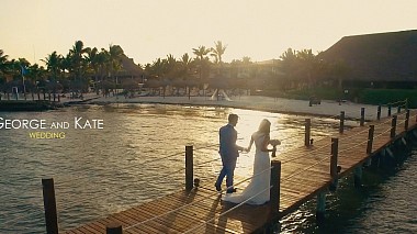 Videographer Максим Хохлов from Wizebsk, Weißrussland - CANCUN, MEXICO / George and Kate / Wedding clip, wedding