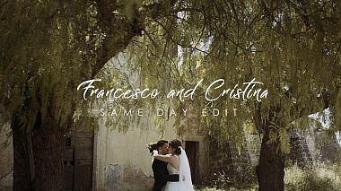 Videographer Marco De Nigris from Lecce, Italy - Francesco e Cristina // Same Day Edit, drone-video, reporting, wedding