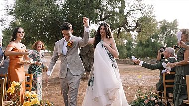 Videografo Marco De Nigris da Lecce, Italia - DESTINATION WEDDING PUGLIA - Lauren and Tucker // Masseria Calderisi, drone-video, event, reporting, showreel, wedding