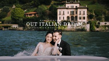 来自 拉察, 意大利 的摄像师 Marco De Nigris - OUR ITALIAN DREAM // Destination Wedding Lake Como - Martina and Arseny, drone-video, reporting, wedding