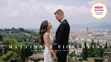 Videographer Marco De Nigris from Lecce, Italien - MATTINATA FIORENTINA - Destination Wedding in Florence, backstage, drone-video, erotic, reporting, wedding