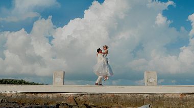 Videographer Camilo Carrillo đến từ Destination Wedding Riviera Maya-Mexico, drone-video, engagement, event, wedding