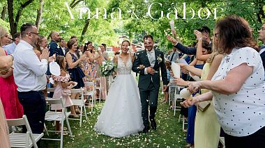Bratislava, Slovakya'dan Patrik Basa kameraman - Anna & Gábor wedding film, drone video, düğün, müzik videosu
