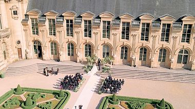 来自 巴黎, 法国 的摄像师 Defrance Productions - LOVE ON TOP // Ethereal Elegance : An Art & Champagne-Infused Intimate Love Affair at Château de Chantilly, wedding