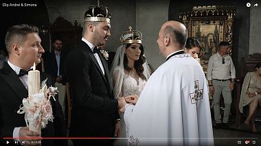 Видеограф CHIRILA GABRIEL, Ботошани, Румыния - Andrei & Simona Wedding Day, аэросъёмка, свадьба, событие